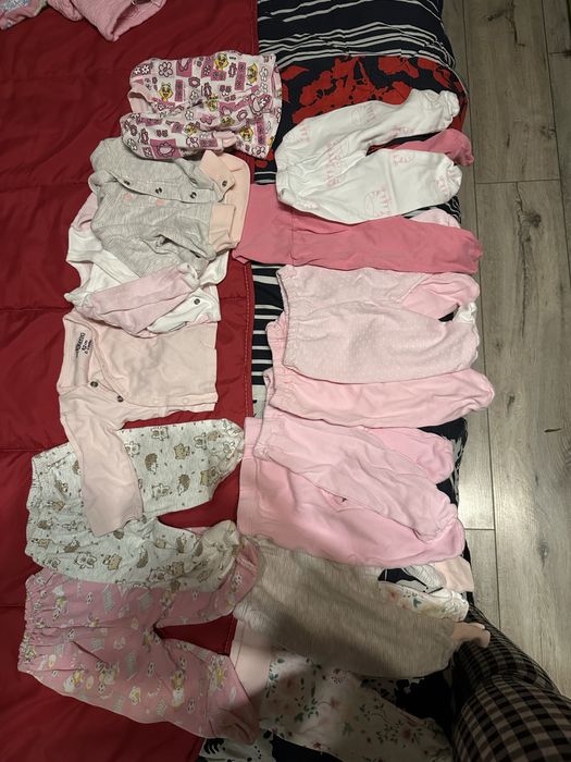 Бебешки дрехи момиче 0-6месеца