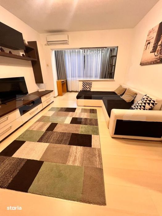 Apartament e inchiriat , 2 camere, fara garantie - zona Rusca