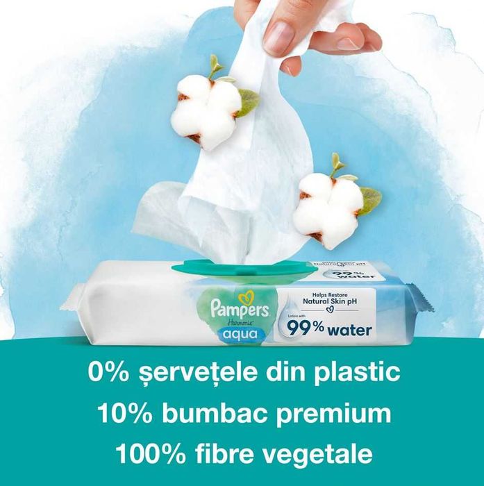 Servetele umede Pampers