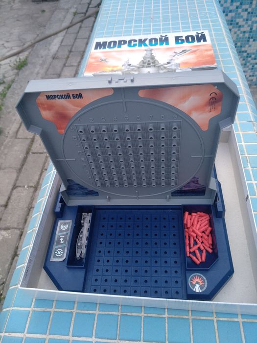 Игра "Морской бой", производство Россия