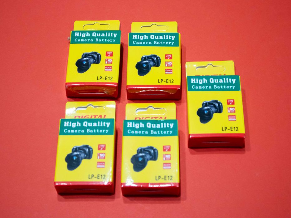 CANON LP-E12 батерия заместител за EOS M M10 M50 M100 Rebel SL1 и др