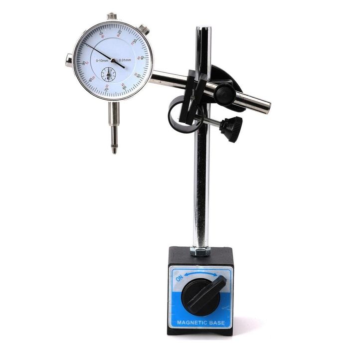 Ceas comparator cu suport magnetic si 22 varfuri masurare, 0.01-10 mm,