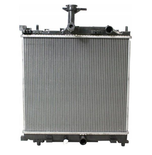 Radiator apa Suzuki Celerio 2014-2019, 1.0, 404x375x16mm, AC: +/-, fagure brazat, OE 1770084MA0, SRLine