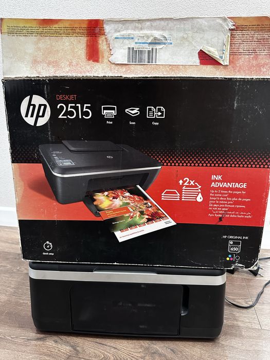 Цветной принтер, сканер, факс