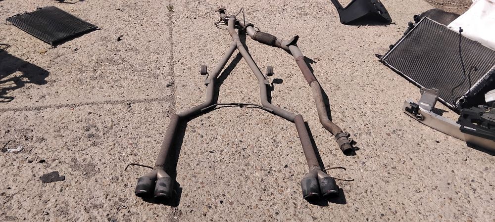 Генерация права тръба с downpipe Audi A8 D3 3.0TDI