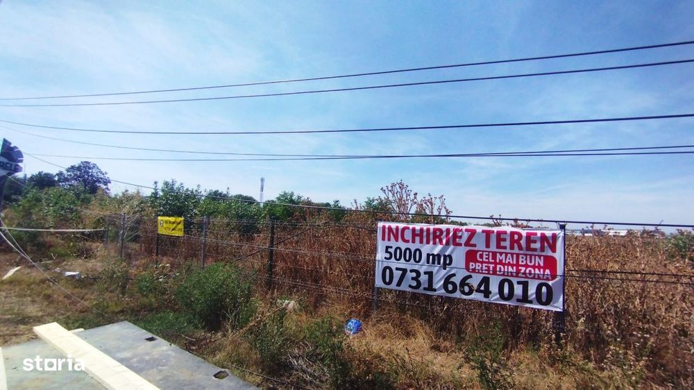 Inchiriez  teren 5000mp  Buc Magurele, nr:236 stradal Sector 5 pentru