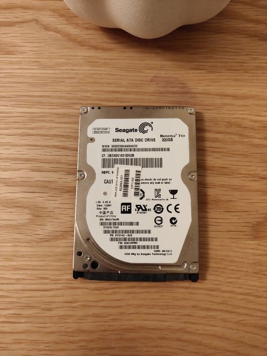 Hard Disk 2.5" Seagate 320 GB