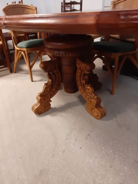 Masa Lemn Masiv Sculptata