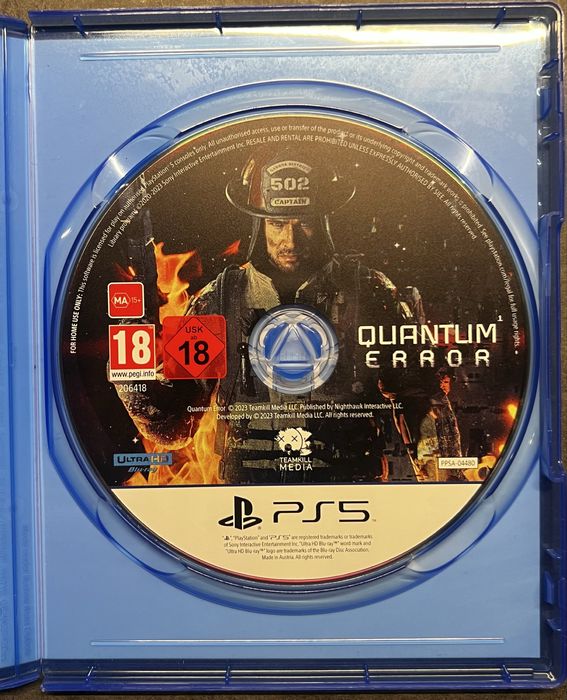 Quantum Error PS5 Игра