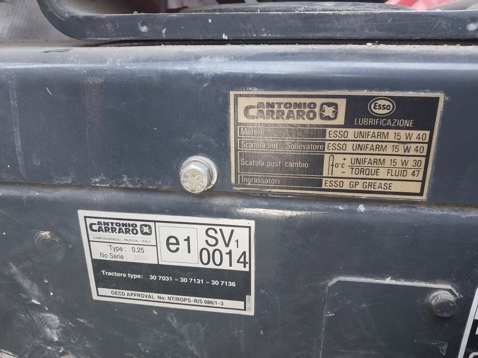 Миний трактор Италия Феррари