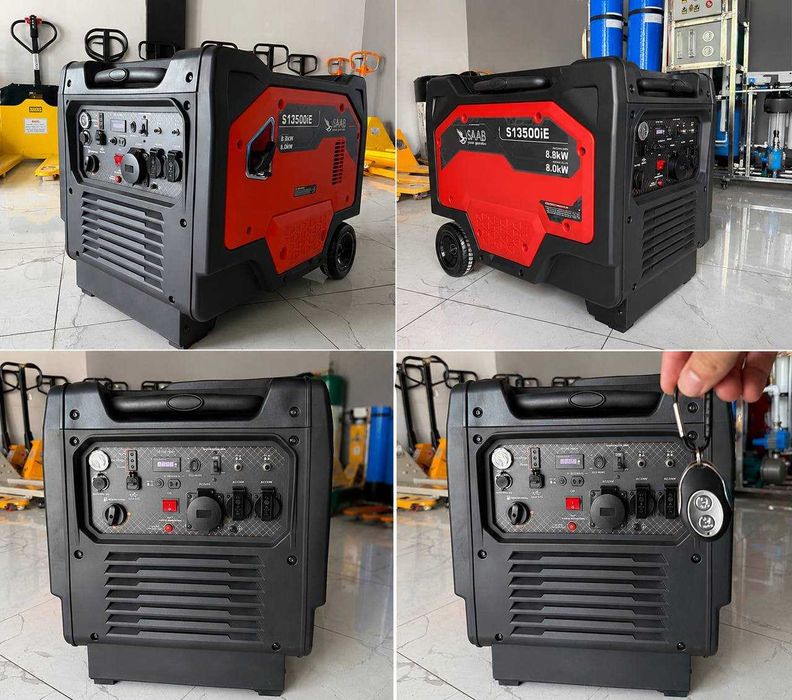 Генератор инвертор движок бесшумный generator kemage saab 5.5kw optom