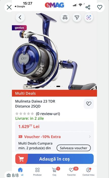 Lanseta + mulineta