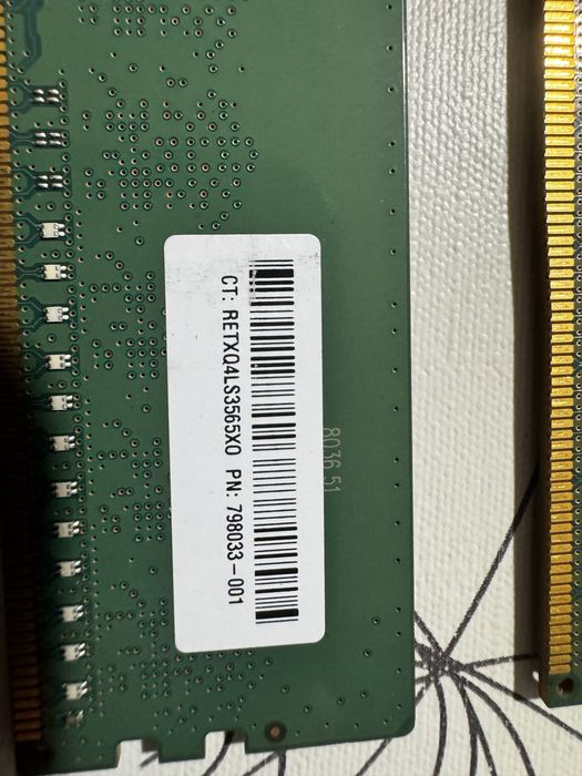 8GB DDR4 RAM Samsung (2x4GB) 2133MHz