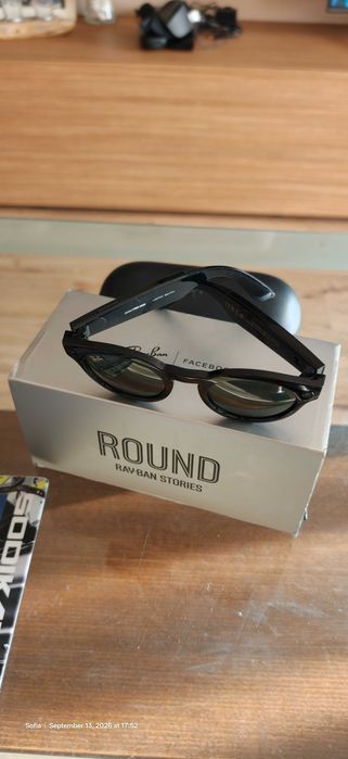 Като нови RayBan Stories Round Facebook RW4003 Meta – пълен комплект