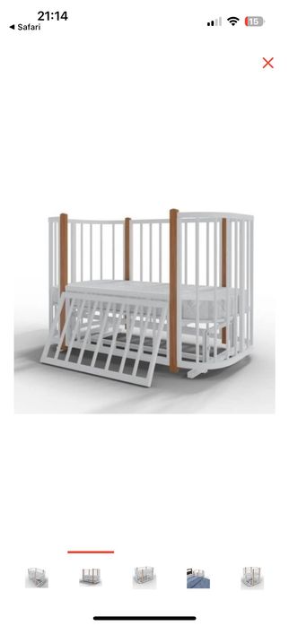 Кроватка трансформер