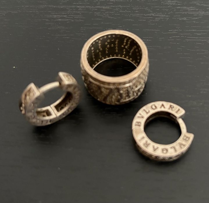 Комплект обеци и пръстен