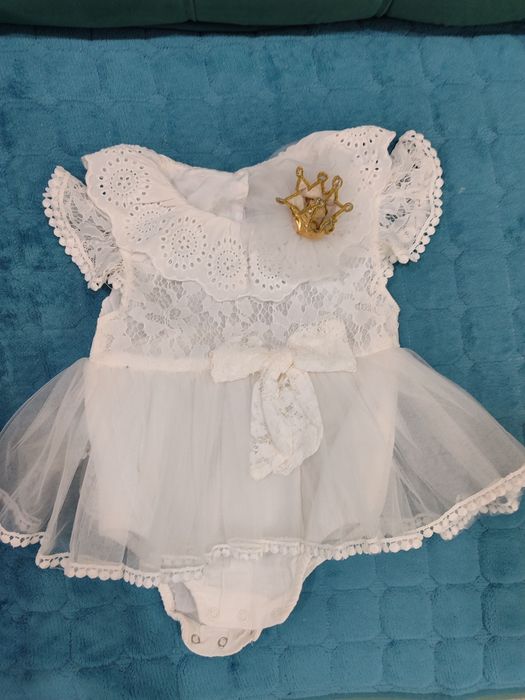 Нарядное платье, ростовка 80