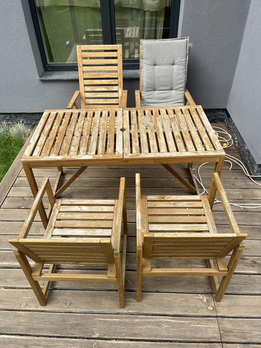 Градински комплект маса и столове Nammaro Ikea