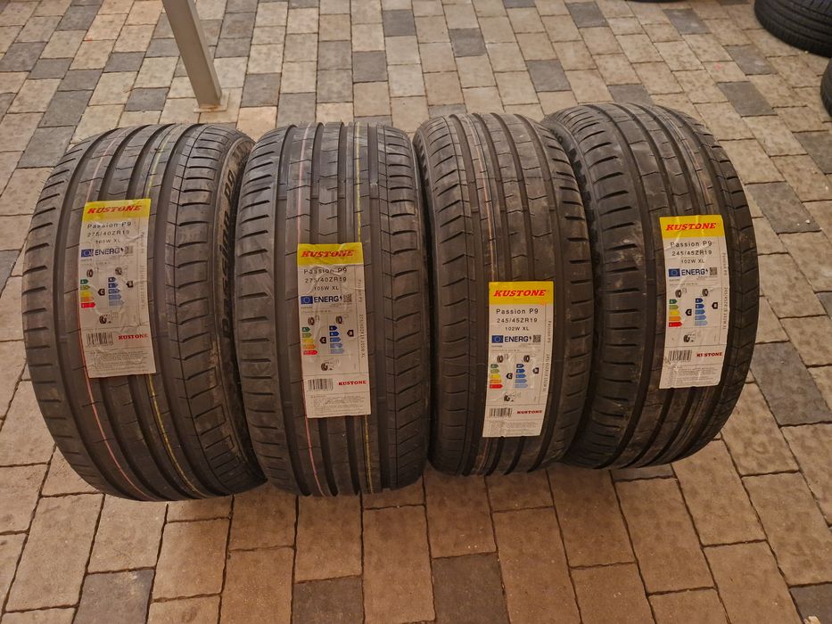 Anvelope noi vara Kustone 245/45/19 cu 275/40/19 dot 2024