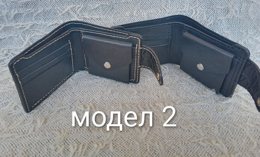 Портфейли от естествена телешка кожа
