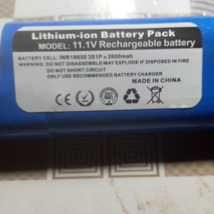 Аккумулятор для пылесоса