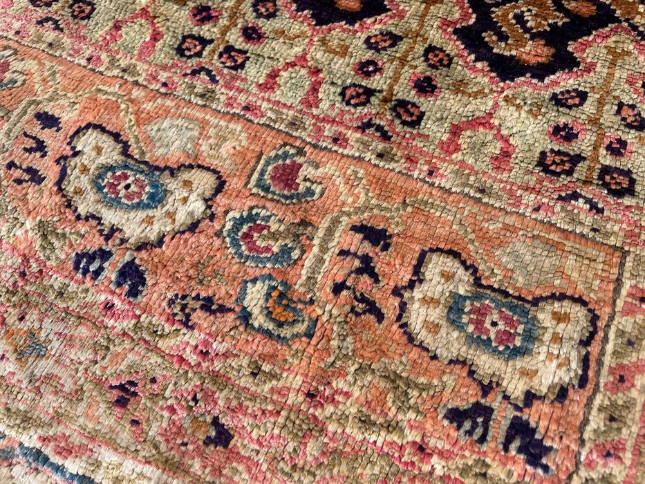 covor matase rugaciune turc Kayseri model Ghiordes mihrab  178 x 118cm