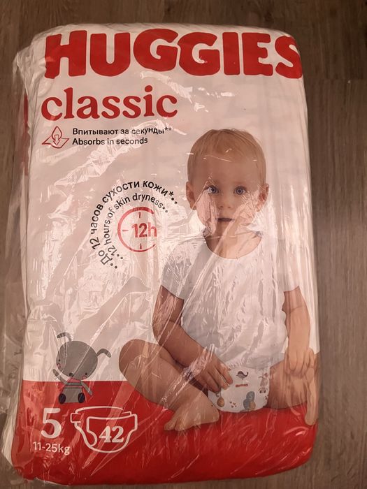 Памперс huggies classic