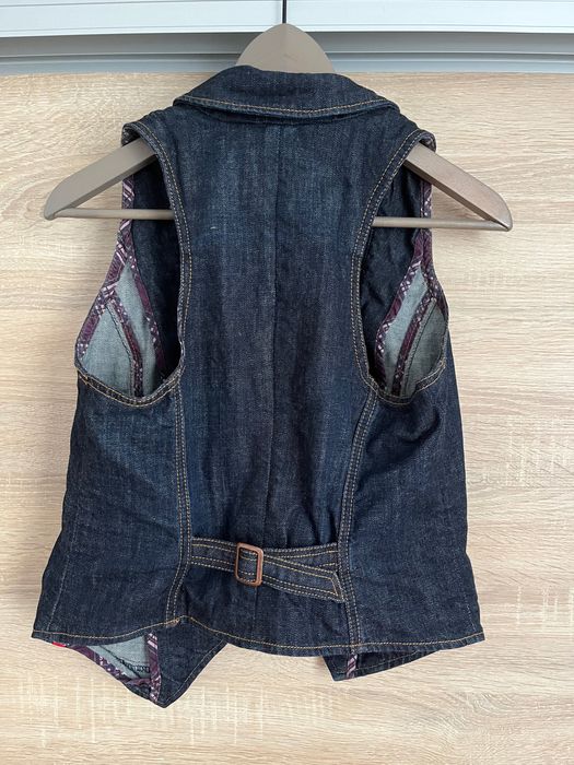 Дамски дънков елек Esprit