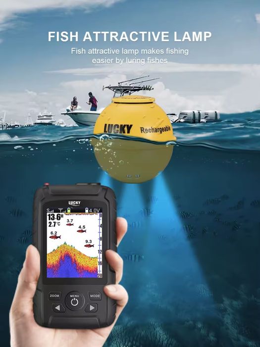 Безжичен (bluetooth) риболовен сонар