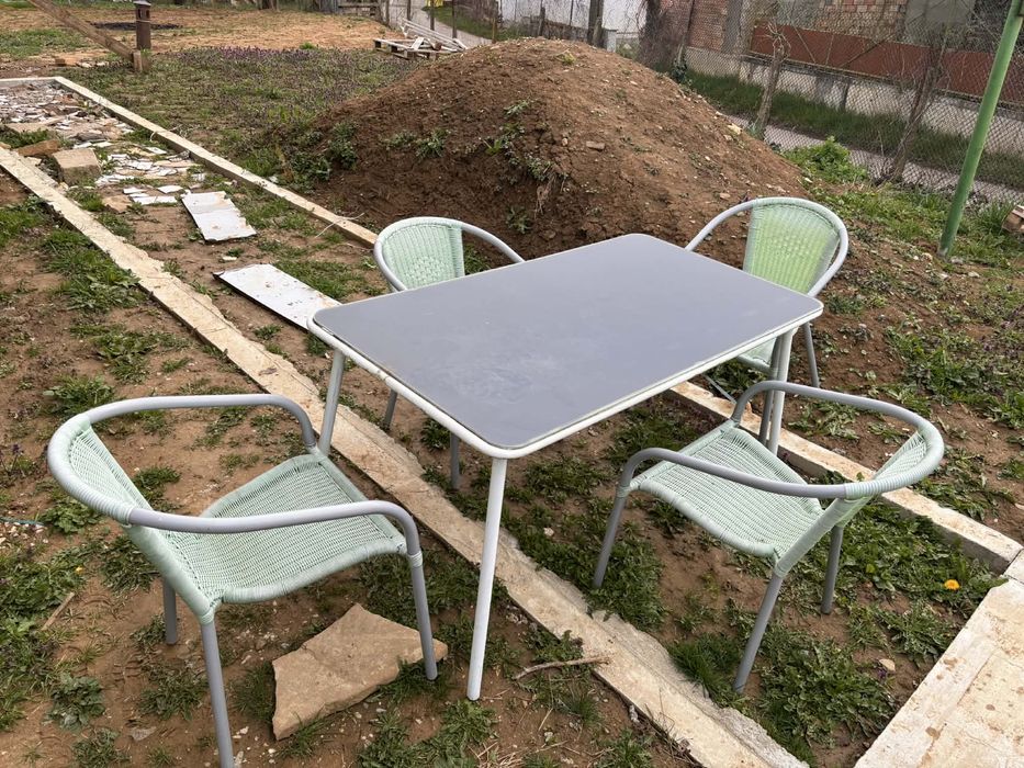 Маса комплект столове