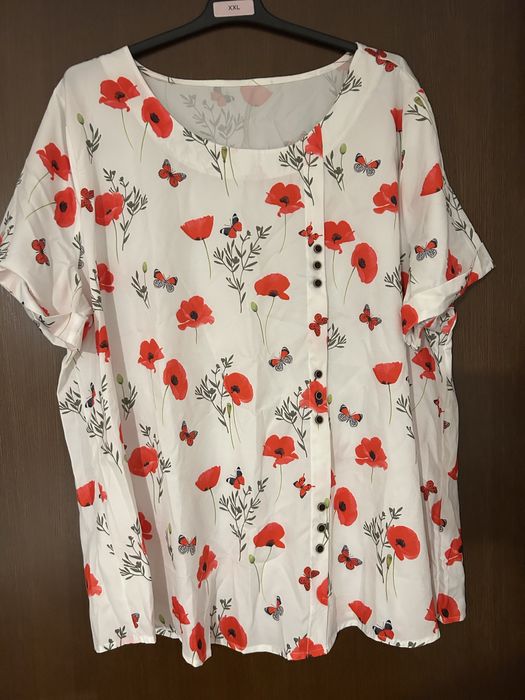 Vand bluza xxl matase si vascoza