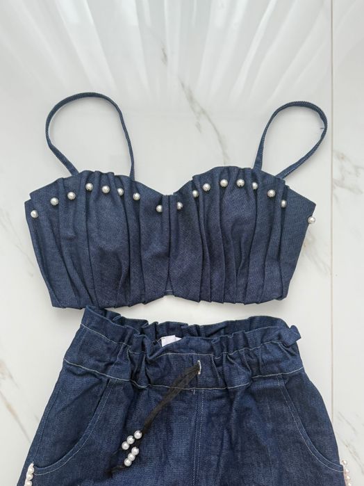 Chaos by Chris дънков сет с перли