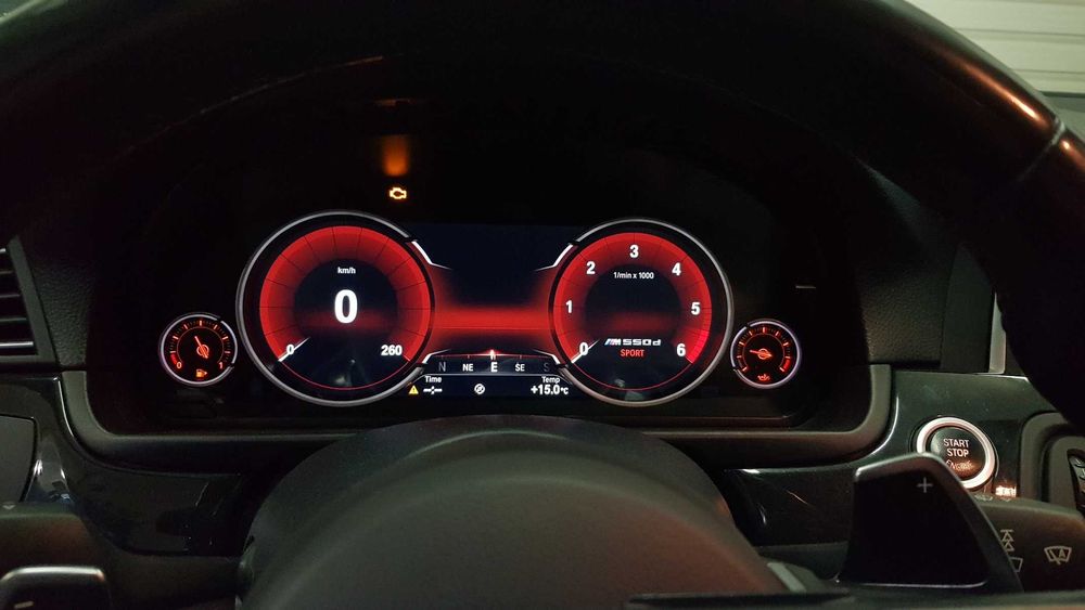 Дигитално Табло километраж 6WB за BMW F01 F02 F10 F11 F15 F16 X5 X6