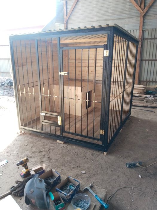Вольер для собак уличный на заказ