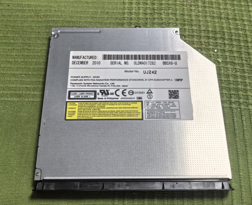 DVD Blu-Ray intern laptop slim