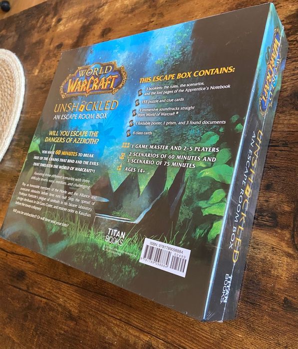 Joc World of Warcraft: Unshackled - An Escape Room Box sigilat