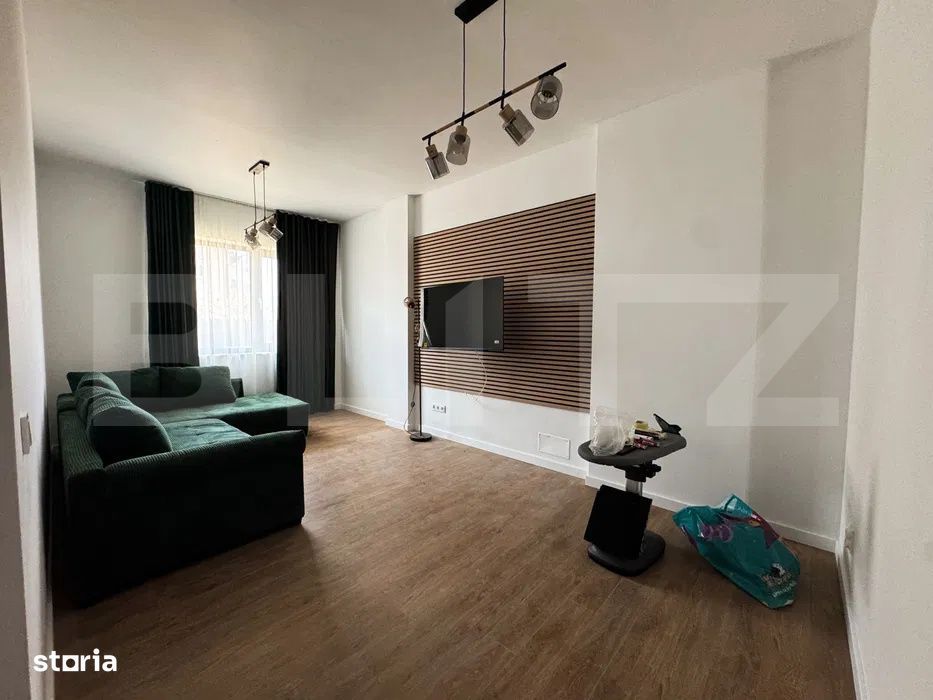 Apartament 1 camera, 38,5 mp, zona Someseni!