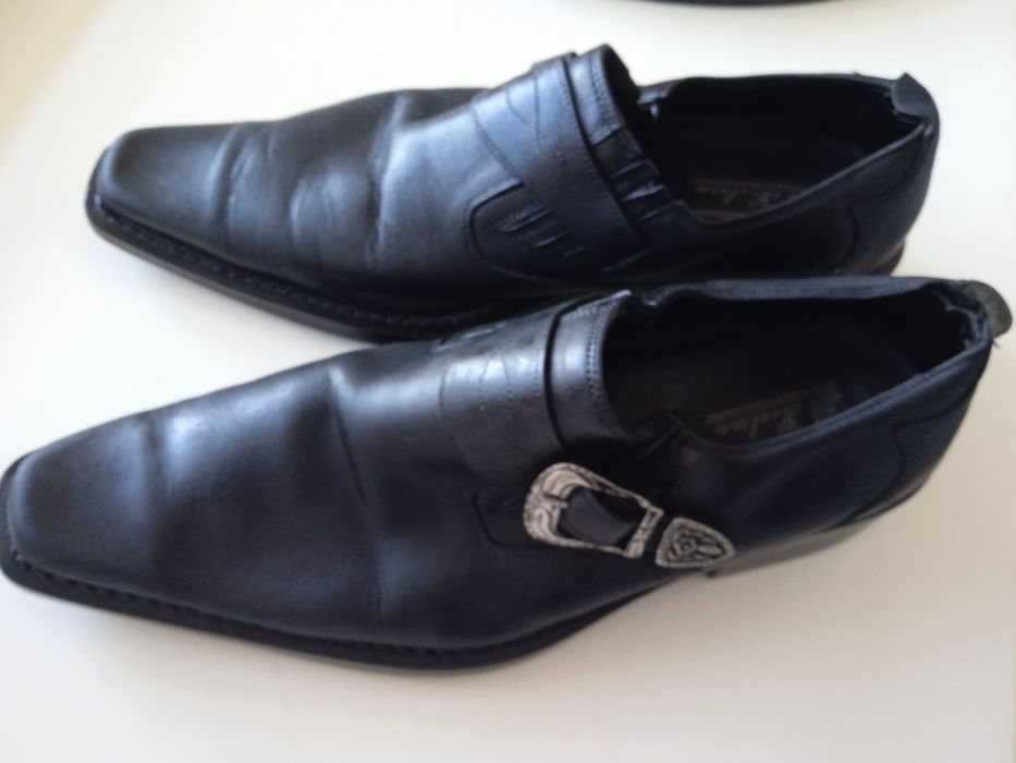Кожаные мужские туфли