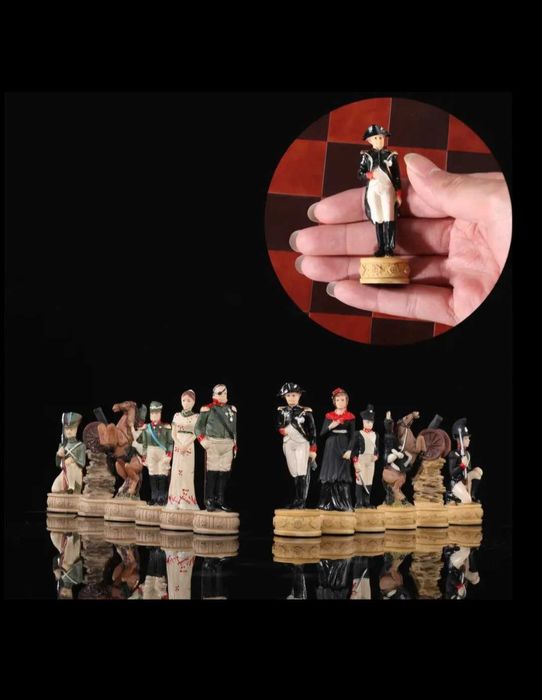 Луксозен Шах с исторически фигурки