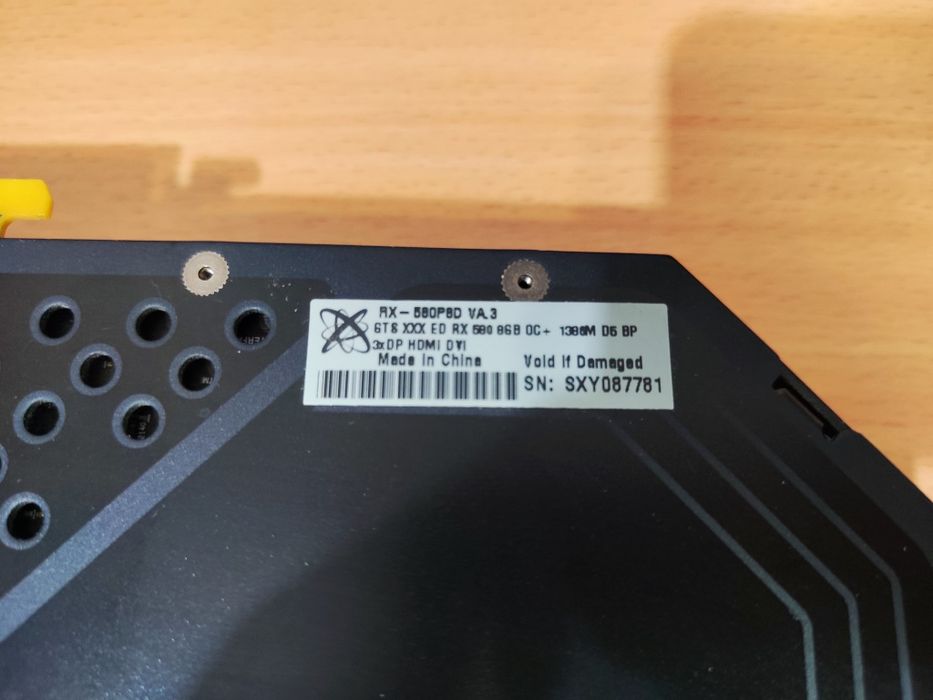 Видеокарта Rx 580 8gb Xfx