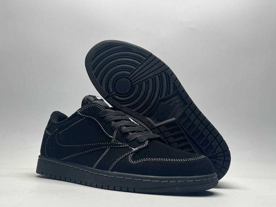 Nike Jordan 1 Travis Scott Black Phantom Мъжки Дамски Маратонки 36-47