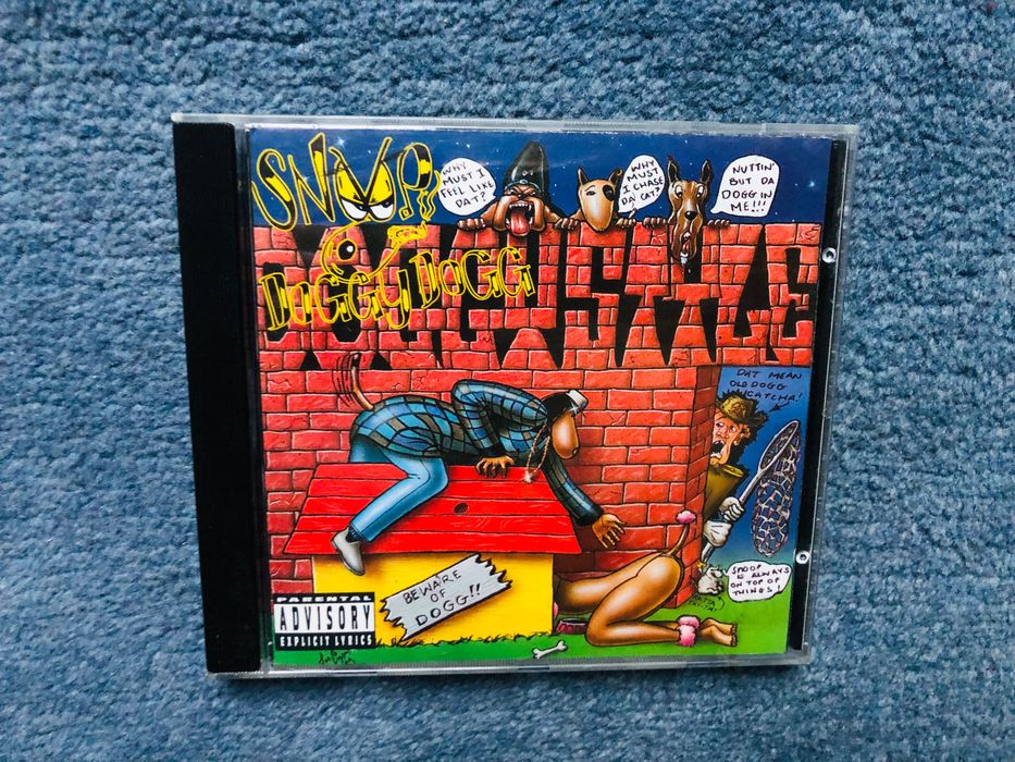 Snoop Dogg Doggystyle CD 1st presa 1993 rap hip hop Dr Dre Dogg Pound