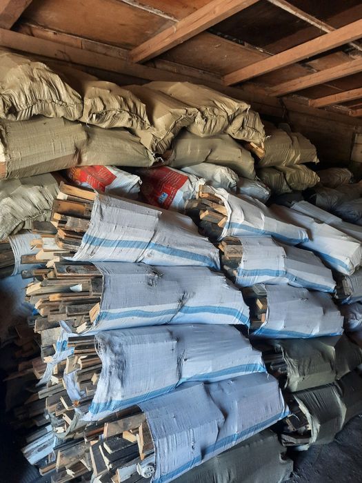 Дрова мешками по 1400