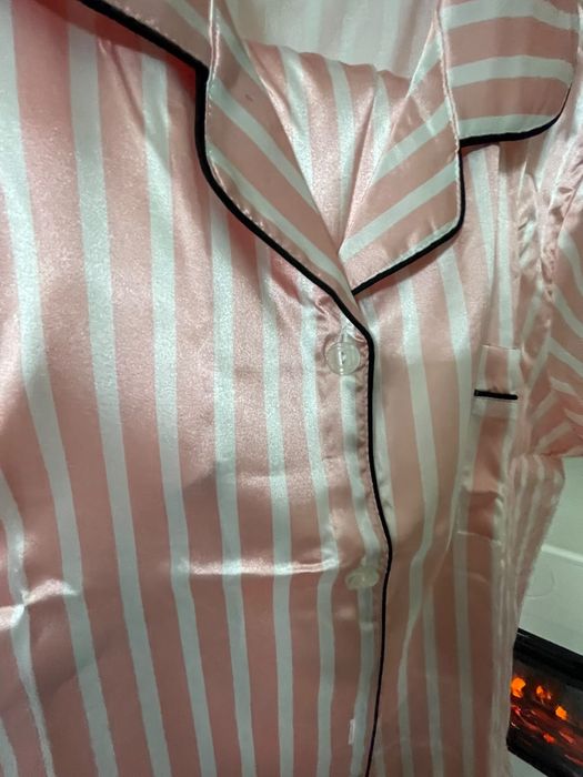 Pijama Satin Roz
