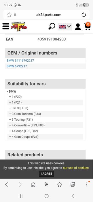 Discuri frana fata BMW