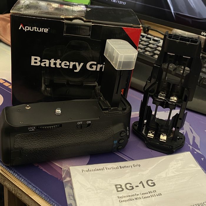 Canon 60D uchun Battery Grip