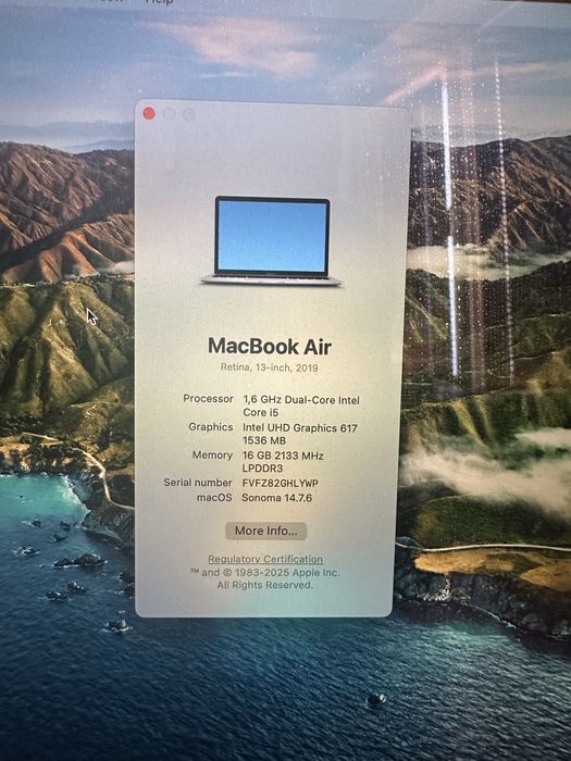 MacBook Air 2019 13”