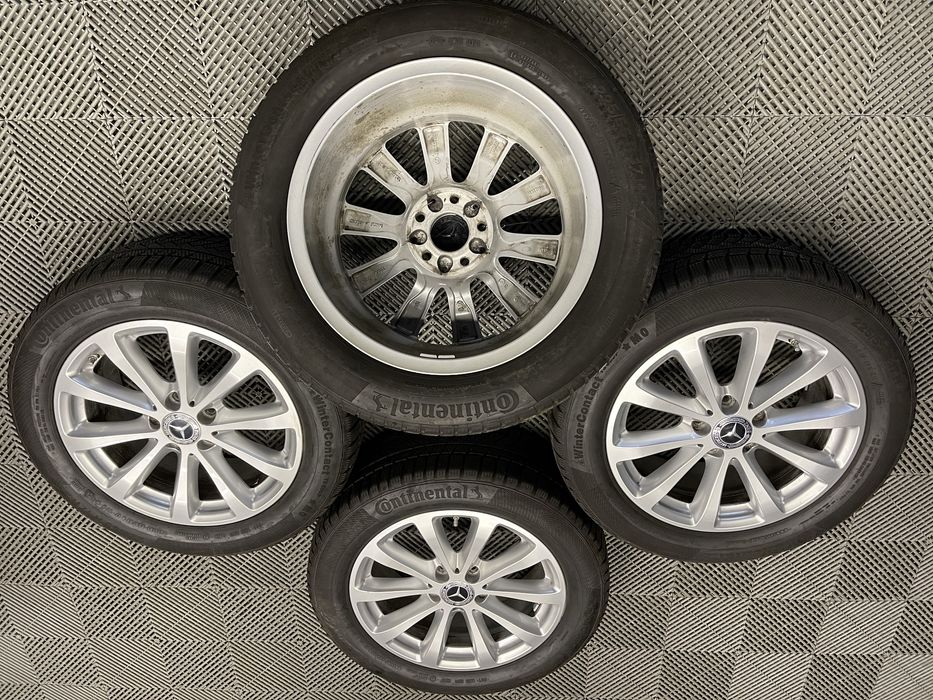 Jante Roti 17 Mercedes E V Class Vito W213 Anvelope Iarna 225 55 R17