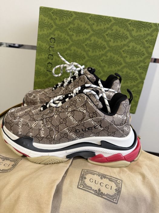 Gucci x balenciaga 42 sneakers