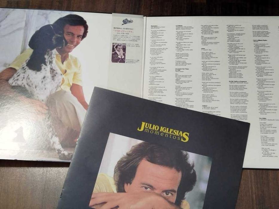 Vinil LP " PRESA JAPONEZA" Julio Iglesias – Momentos (EX)